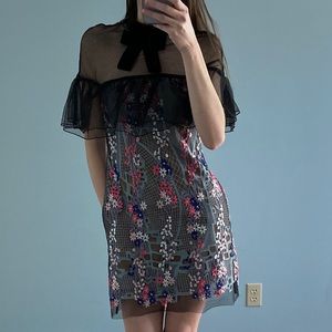 SELF-PORTRAIT mini dress